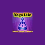 yoga life android application logo